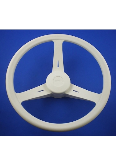 Lalizas Klasik Dümen Simidi 35cm Beyaz