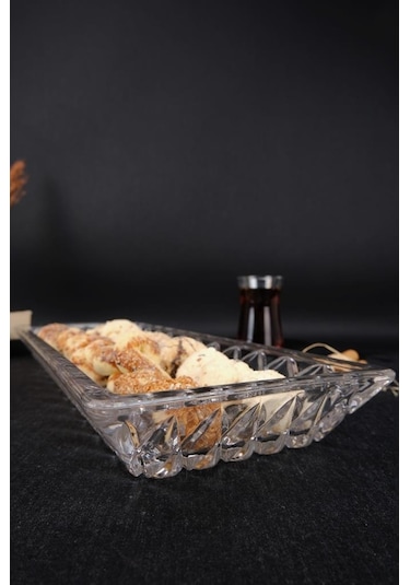 Digithome Cam Servis Ve Sunum Tabağı 39,5 Cm St.kfs.700 C1-1-288