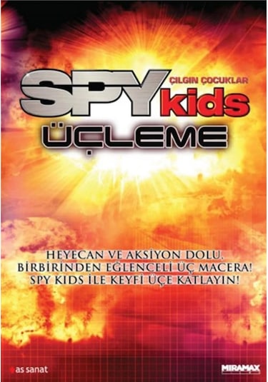 Dvd - Spy Kids Trilogy - Çıgın Çocuklar Üçleme