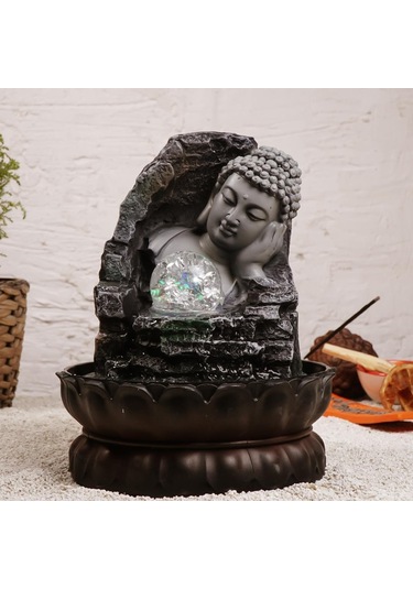 Zen Işıklı Yol Temalı Su Şelalesi