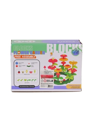 Ly008a 45 Pcs Güzel Bahçe Çiçek Seti