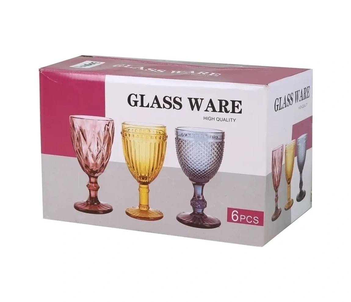 Amıkon Şarap Kadehleri Seti 59331702 Yeşil