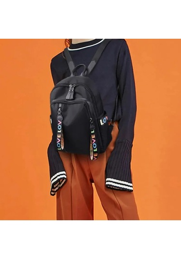 Şık Oxford Kumaş Sırt Çantası Büyük Kapasiteli Seyahat Çantası, Standart Çok Renkli