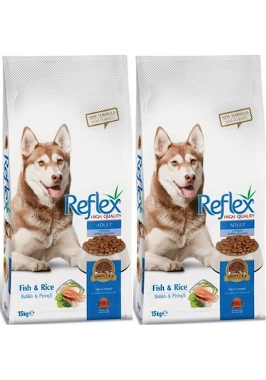 Reflex Dog Food Balıklı & Pirinçli Yetişkin Köpek Maması 2 x 15 KG