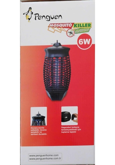 Penguen Sinek Cızz Ev Tipi Sinek Öldürücü 6w