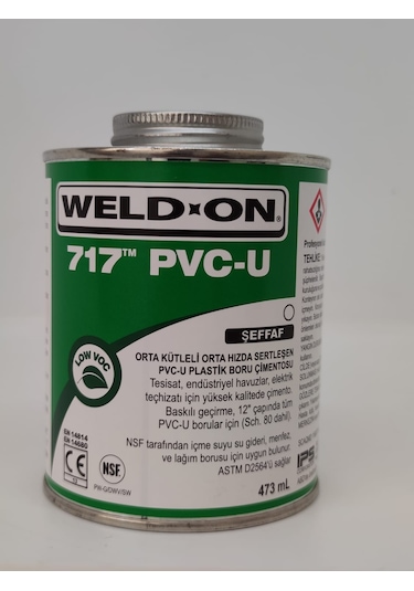Pvc Yapıştırıcısı Weld-on 500 Gr
