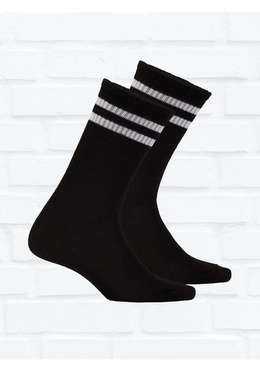 Nakın Siyah Uzun Çorap 3'lü Paket 149565177 Beyaz