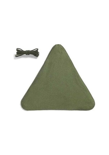 Bloomnest Üçgen Kamp Tabure Kumaş Katlanır Sandalye Balıkçılık Kampçılık Plaj Bahçe Yürüyüş Koltuk A1045 Altın-siyah Altın - Siyah