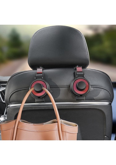 Padalink Araç İçi Çok Amaçlı Askılık: Su Bardağı, Çanta Ve Telefon Tutucu, Abs Malzeme, Bej Renk, 1 Adet