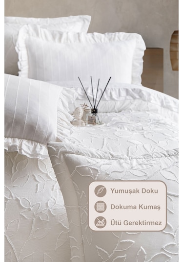 Elart Olesya Yatak Seti Çift Kişilik Krem