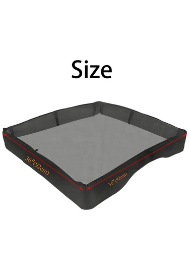 Homyl Köpek Oyun Parkı Kapağı Yıkanabilir Güneş 36-inç