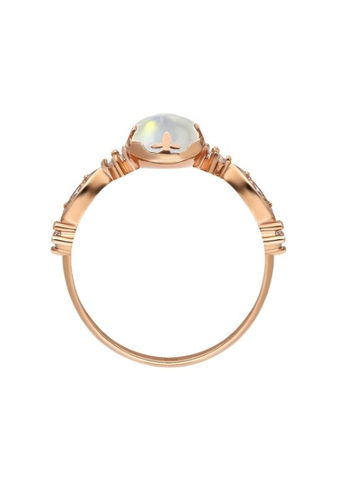 Sirius Pırlanta Ve Ay Taşlı Selene Yüzük 0842R0018