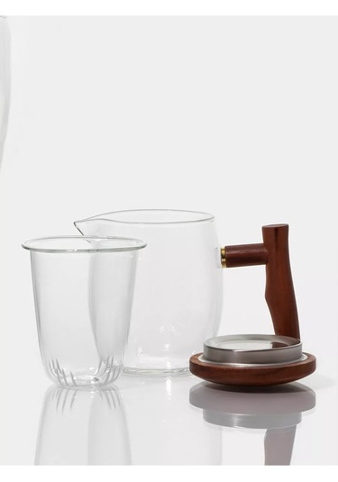 Magistro Cam Demlik "loft" 400 Ml Süzgeçli 218975092 Kahverengi