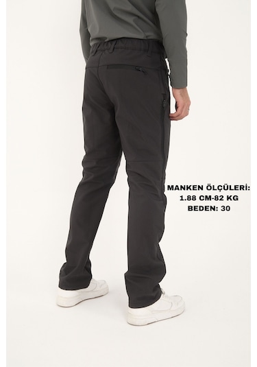 Camp Scoutland Camp595 Outdoor Tactical Softshell Su ve Rüzgara Dayanıklı İçi Polarlı Kışlık Erkek Taktik Pantolon - Antrasit Camp Scoutland Camp595 Outdoor Tactical Softshell Su ve Rüzgara Dayanıklı İçi Polarlı Kışlık Erkek Taktik Pantolon - Antrasit