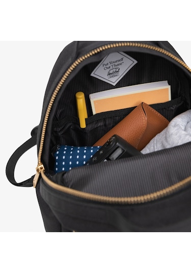 Herschel Nova Mini Unisex Siyah Sırt Çantası Düz 11395 Siyah