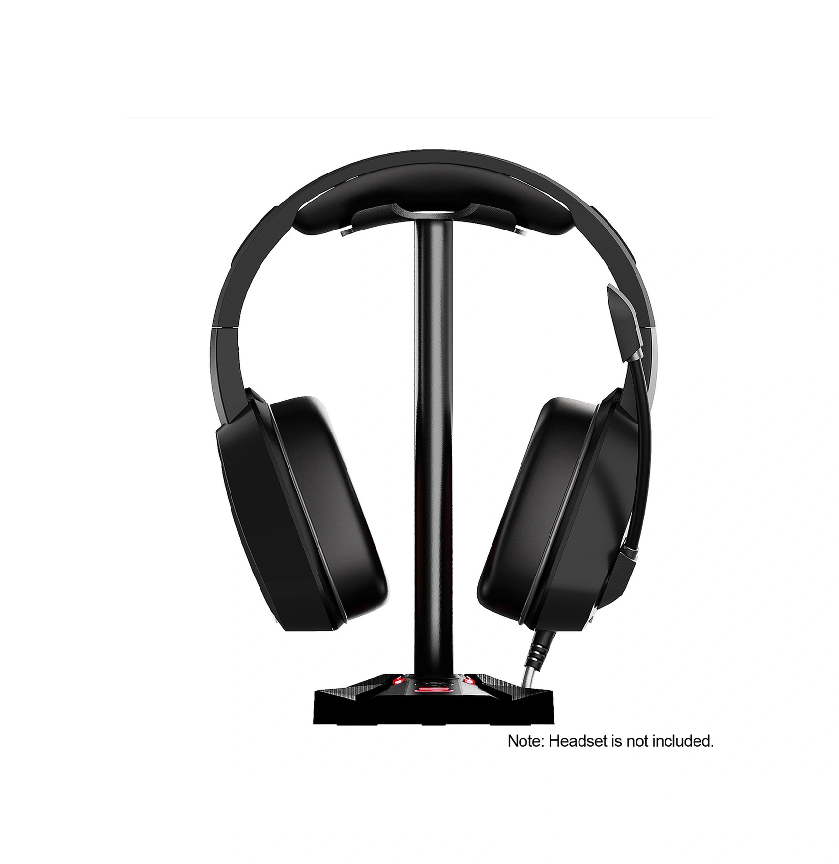 Moveevo Gp200 Kulaklık Tutucu, Alüminyum + Tpu + Abs Malzeme, Ayrılabilir, Dürtüye Dayanıklı, Masaüstü Düzenleyici, Siyah