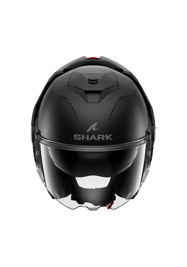 Shark Oxo Dark Shadow Mat Siyah Çene Açılır Kask Siyah