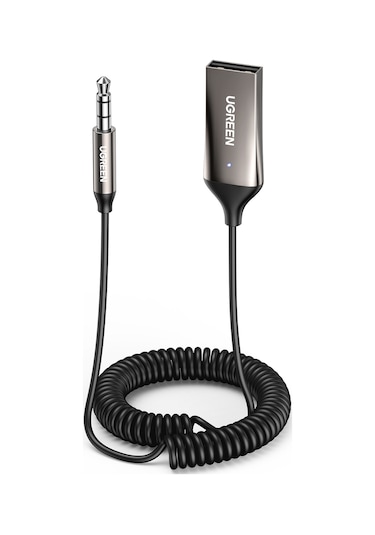 Ugreen Usb 2.0 To 3.5mm Mikrofonlu Bluetooth 5.0 Araç Kiti, 70601