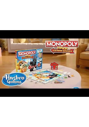 Monopoly E1842 Junior Elektronik Bankacılık Türkçe