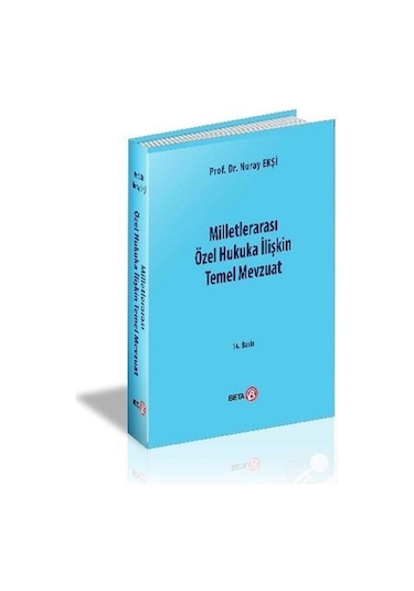 Milletlerarası Özel Hukuka İlişkin Temel Mevzuat / Doç. Dr. Nu...