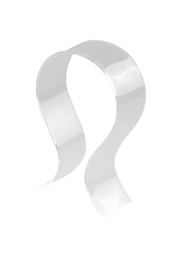 Monyee Akrilik Kulaklık Tutucu U Şekilli, Ev Ve Mağaza Kullanıma Uygun, Dayanıklı Ve Şeffaf Kulaklık Sergi Sandalyesi