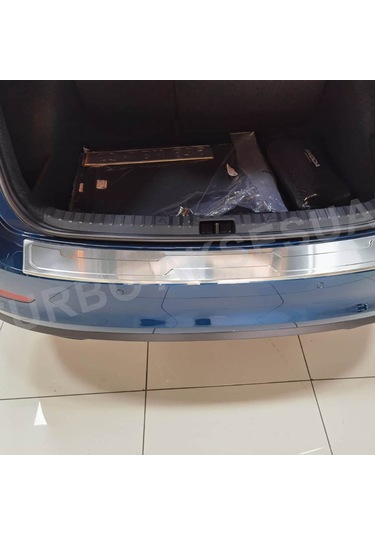 Skoda Scala Arka Tampon Eşiği - Krom Taşlı Hb 2020+