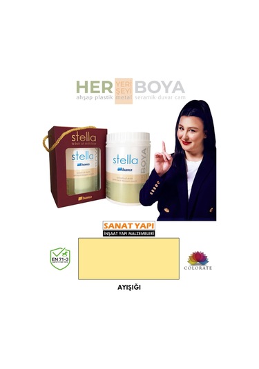 Stella Su Bazlı Akrilik Boya Ayışığı Diğer