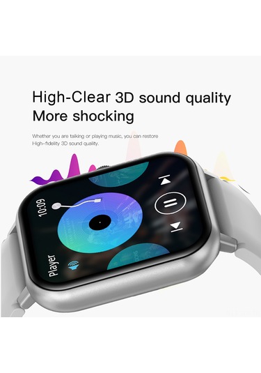 Geeroyoo 1.83 " Zl54 Akıllı Saat Gri (İthalatçı Garantili )