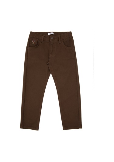 U.s. Polo Assn. Erkek Çocuk Kahverengi Pantolon Kanvas-chino 50311575-vr029 Kahverengi