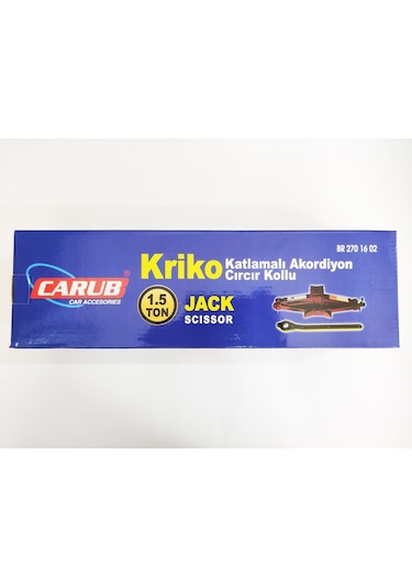 Replax Kriko 1,5 Ton Cırcırlı Kollu Kutulu