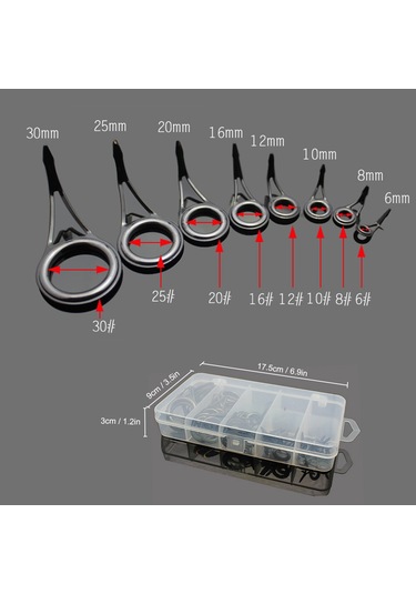 Lixada 75 Adet Çeşitli Boyutlarda Olta Kılavuzu İpucu Y3459