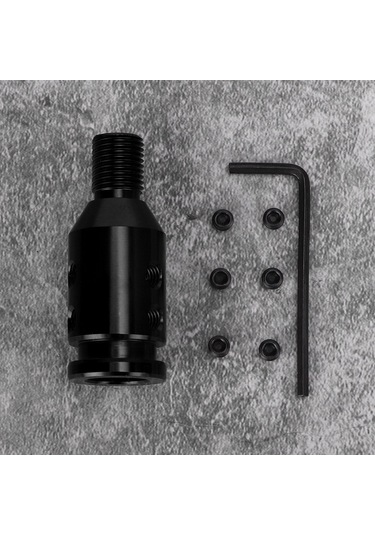 Padalink Araba Vites Kolu Adaptörü 12x1.25, Universal Alüminyum Vites Dönüştürücü, Mavi - Anti-korozif Ve Tüketim Dayanıklı