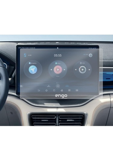 Byd Seal U Ev 15.6 İnç Mat Ekran Koruyucu Multimedya Şeffaf