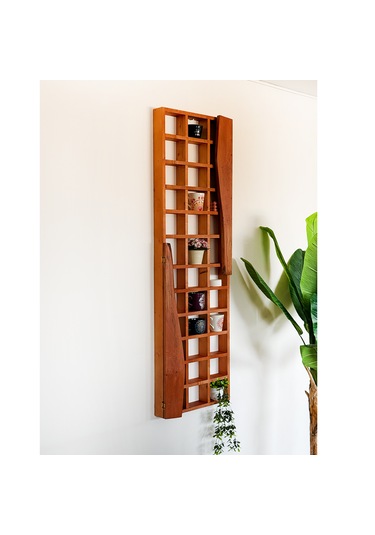 Ahşap Bardak Kupa Rafı & Baharatlık 5100