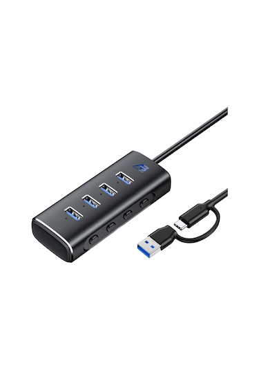 Uhp03-017 Apollobell 4-in-1 Usb-a-hub