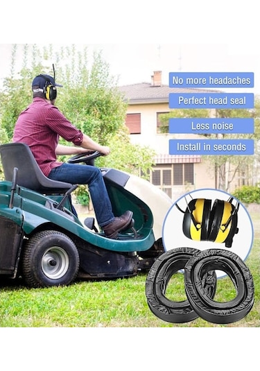 3m Peltor İşitme Koruyucuları İçin Jel Kulak Pedleri, Kişisel Koruyucu Ekipman, Rahat Yedek Pedler, Siyah Hh