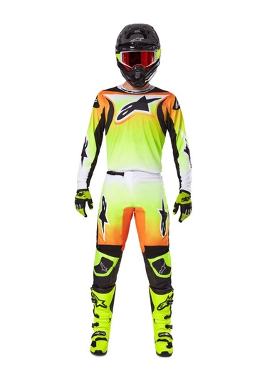 Alpinestars Fluid Wurx Kros Motosiklet Pantolonu Sarı Siyah