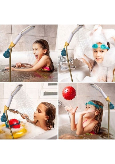 Primepickings 02 Yaratıcı Tasarım Banyo Duş Kanca Delme Dikişsiz Ayarlanabilir Sabit Taban Duş Aksesuarl 2 Katlı Gri