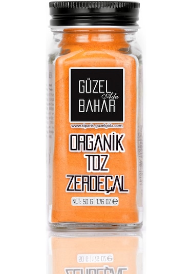 Güzel Ada Gıda Organik Toz Zerdeçal 50 G