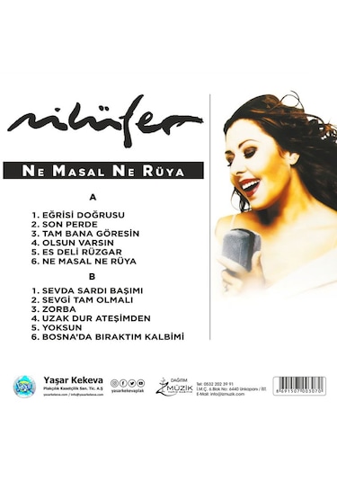 Nilüfer Ne Masal Ne Rüya Plak