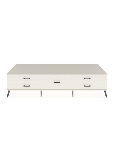 Kronos Tv Ünitesi 5 Çekmeceli 220x59x51 Aytaşı-çam/aytaşı Atlas Çam/aytası - Aytası