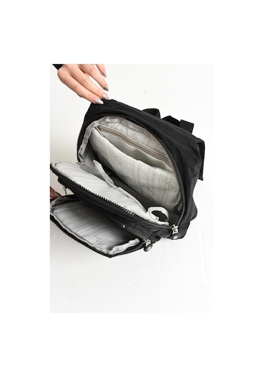 Ultra Hafif Kadın Sırt Ve El Çantası Siyah Model: 571-5a - Siyah