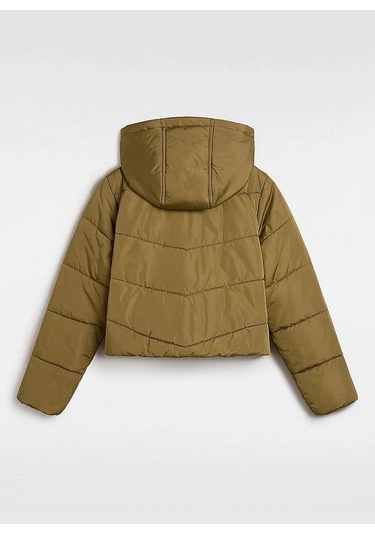 Vans Vn000h5ecuq1-mte Foundry Crop Puff Yağ Yeşili Mont Kadın Gothic Olive