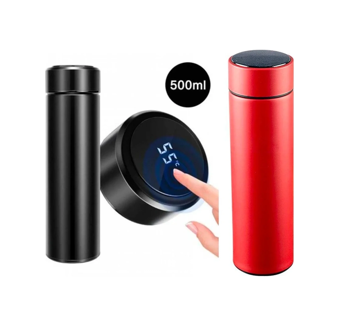 Dereceli Çelik Termos 500 Ml 5224 Çok Renkli