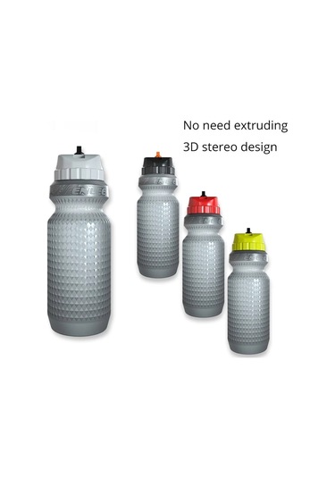 Enlee Rr10 Fda Sertifikalı Bpa Içermeyen Bisiklet Fitness Spor Salonu Için Sızdırmaz Kapaklı Bisiklet Su Şişesi - Kırmızı