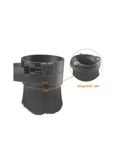 Novahub 52mm Naylon Mil Fırçası - 775 Motor Uyumlu Cnc Makine/vakum