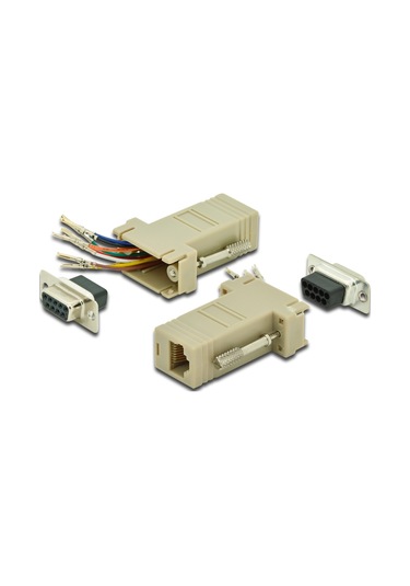 Assmann Ak-610516-000-I Modüler Adaptör Coupler. Db9 Dişi - R