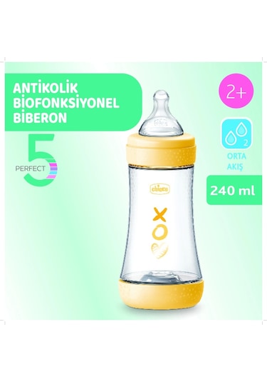 Chicco Perfect 5 Antikolik Biberon Pp 240 Ml Girl