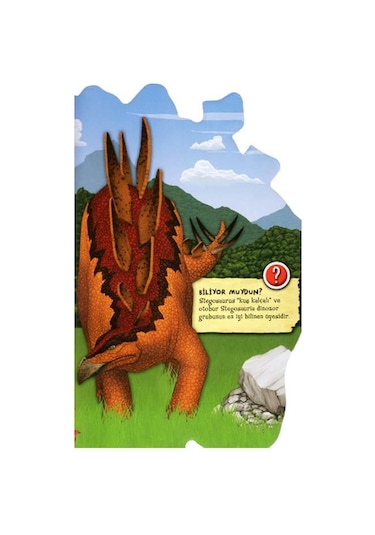 Şekilli Dinozorlar - Stegosaurus- Çiçek Yayıncılık