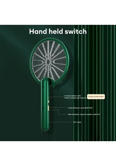 Zyzqstore 1 Adet Elektrikli Sinek Sinek Öldürücü Usb Şarj Edilebilir Lamba